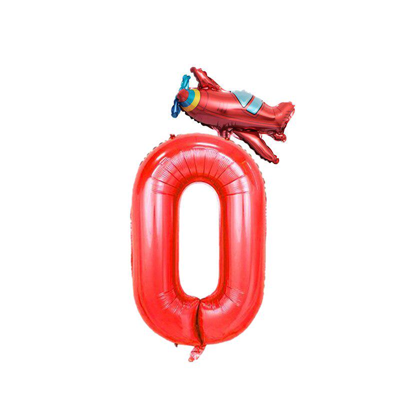 Buy 2pcs Mini Plane Fire Truck Foil Balloons 32inch Red Number Balloons 1 9 Years Birthday Party Decor At Affordable Prices Free Shipping Real Reviews With Photos Joom