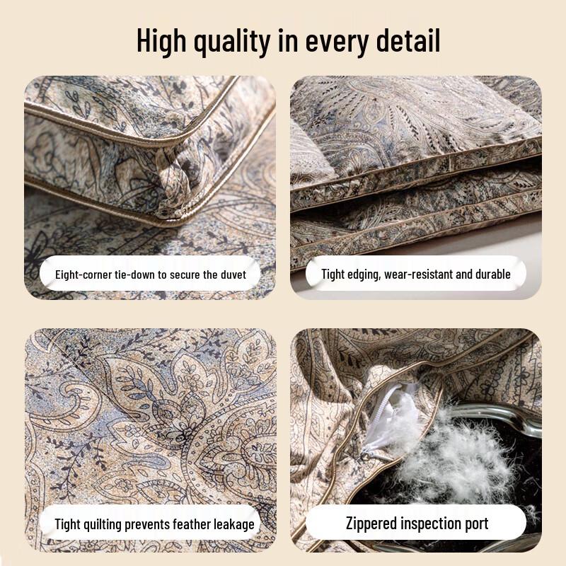 95% White Goose Down Winter Duvet