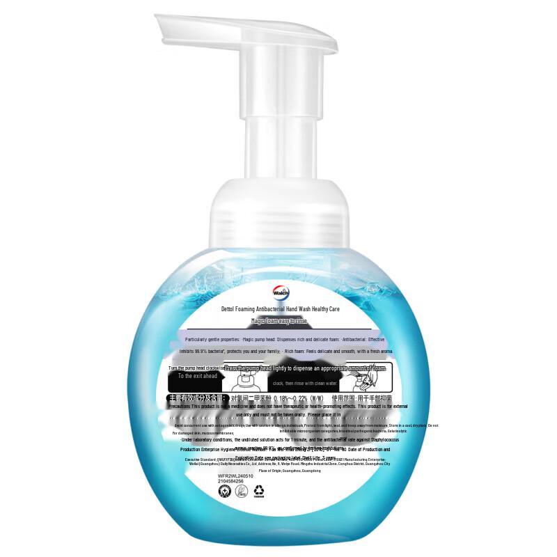 Walch Foam Antibacterial Hand Soap 225ml (2-Pack)