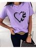 New Summer Short Sleeve Men's D Letter Halloween Theme Digital Printing T-Shirt Men