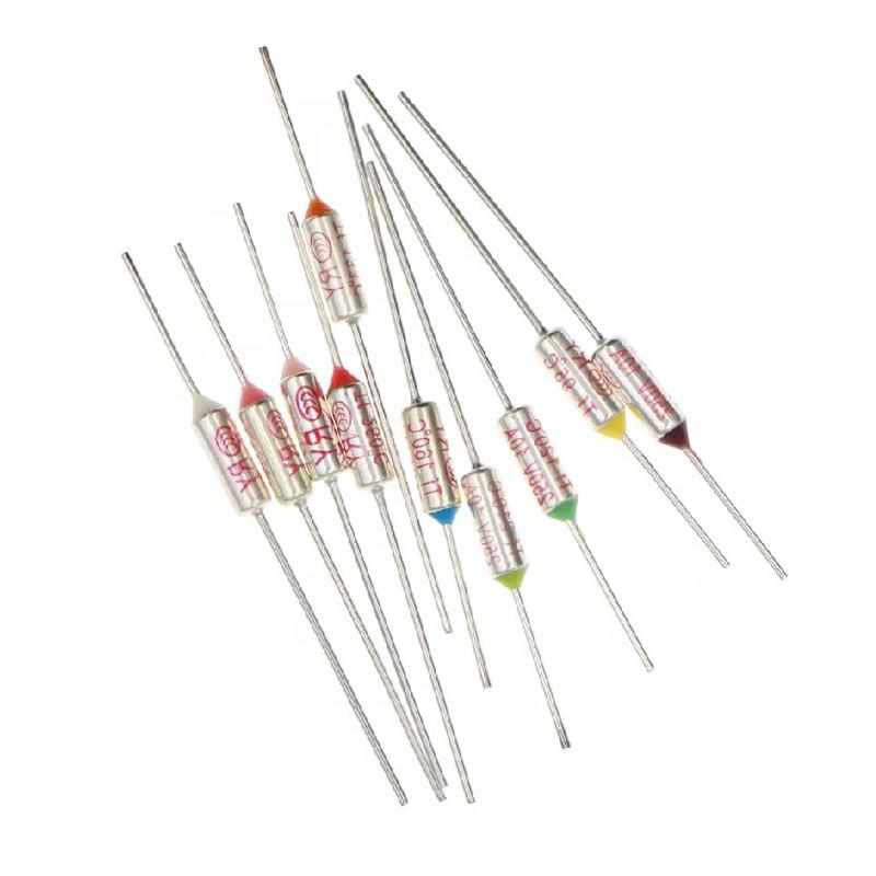 RY 10A 15A 250V Tf Thermal Fuse 65C 85C 100C 105C 110C 120C 130C 152C 165C 200C 216C 300C Temperature
