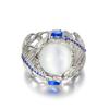 Unique Design  Sterling Silver Ring Opal Ring, Woman Charm Jewelry Gift