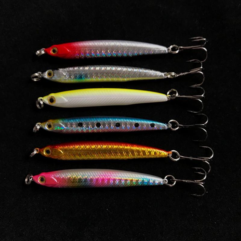 7cm 8.5g Bullet Pencil Lure: Bionic Fish Bait Hook for Mandarin Fish