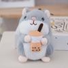 Adorable Hamster Plush Doll With Short Pile Material For Backpack Charm And Gift Ideas