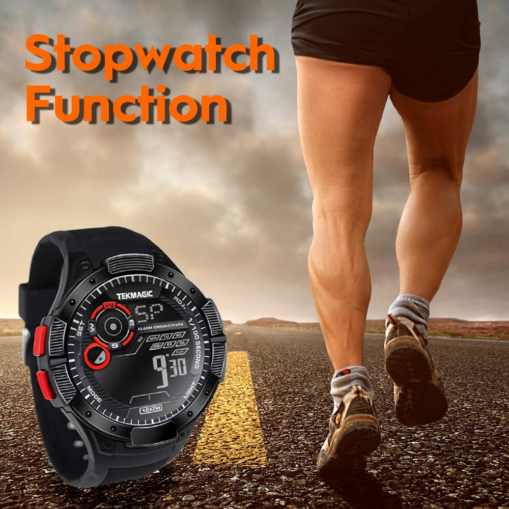 Sports Digital Watch BLD-1234 - 10ATM Water