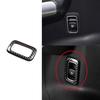 Carbon Fiber Steel Back Door Tailgate Switch Cover Trim - For Benz GLA
