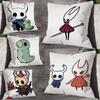 H-Hollow K-Knight Cute Icon Pillow Case For Sofa Decor Car Office Room Printing Cushion Cover Decorations and Protector