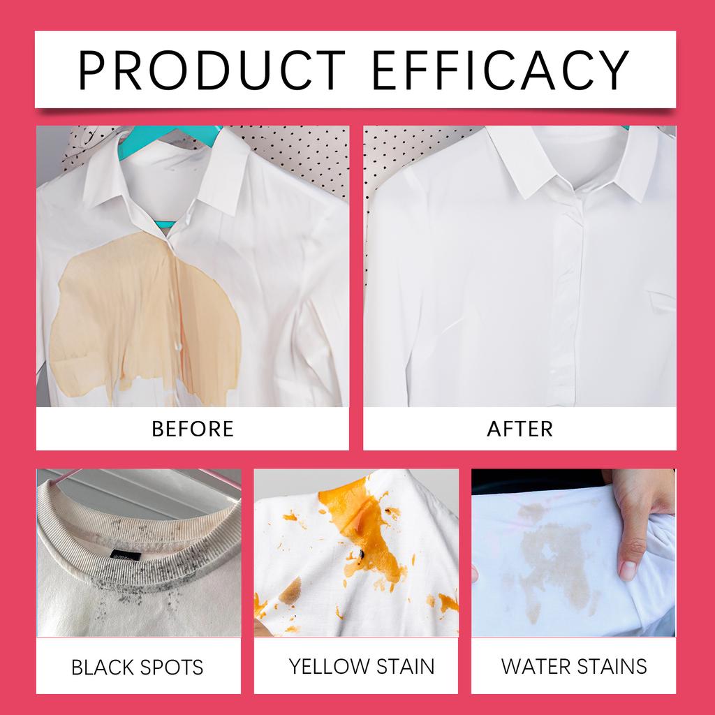 40PCS Clothing Cleaning Wipes Powerfully Removes Stubborn Stains From Garments Without Damaging Fabric Restoring Softness