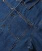 Ucla Unisex Retro Preppy Denim Trucker Jacket [Md-Indigo](Ub9Dj03_05)