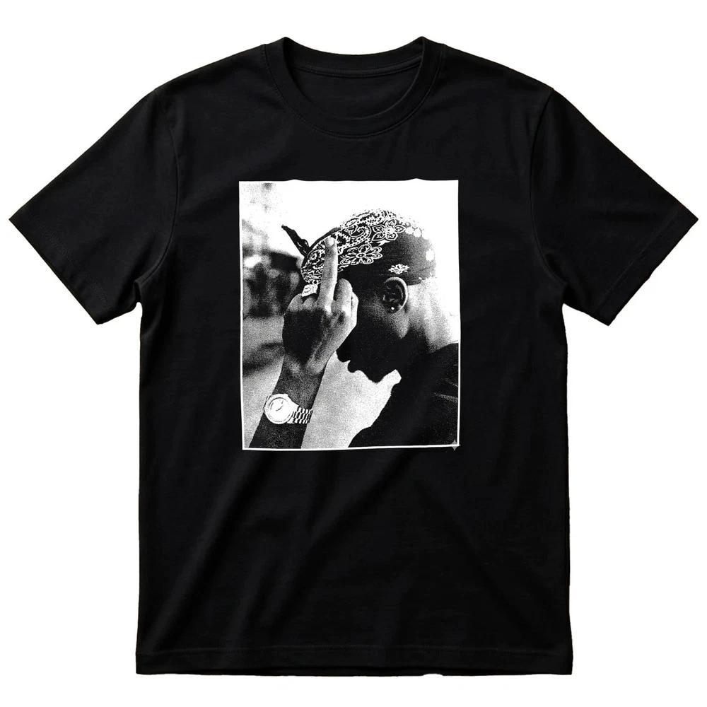 Tupac Bandana Graphic Tee 2Pac Rap Music TShirt a Perfect Gift S