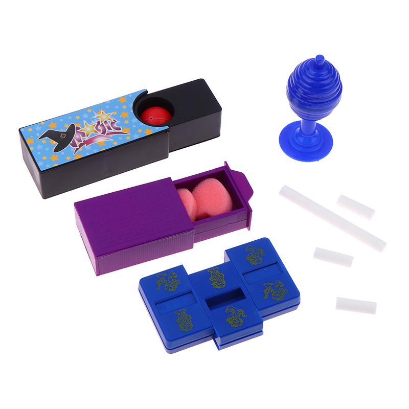 1Pc Funny Gadgets Kids Toys Changeable Magic Box Puzzle Interaction Close-Up Magic Props Tricks Classic