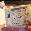 Anime Girl Art Sticker Book Pastel Colors Scrapbook Stickers Decorative Stickers  Phone Case DIY
