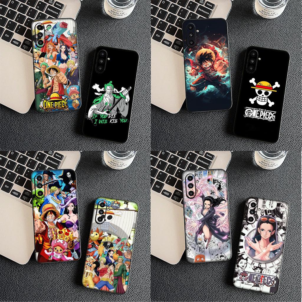 For Motorola Moto G86 G57 G67 G24 G15 G54 Power G13 G14 G34 G35 G45 G53 G55 G64 G75 G72 Case One Pieces Luffy Zoro Nico Robin