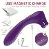 Female Vibrator Clitoral Vibrator with Unique Rotating Nuggets and Stinging Shaft Offering 9 Vibration Modes Adult Sex Toys