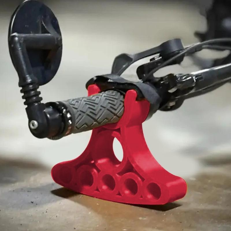 2Pcs Plastic Bicycles Repair Handlebars Bracket Clip On Bike Handlebars Stand Stabilizer Bicycles Inverted Stabilizer