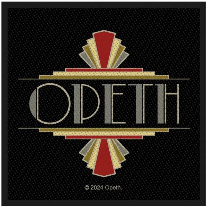 Opeth Logo Woven Art Deco Patch