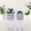 Artificial Plant Artificial Succulents with Hanging Leg Artificial Plant Succulents Potted Plant Decorative Plant
