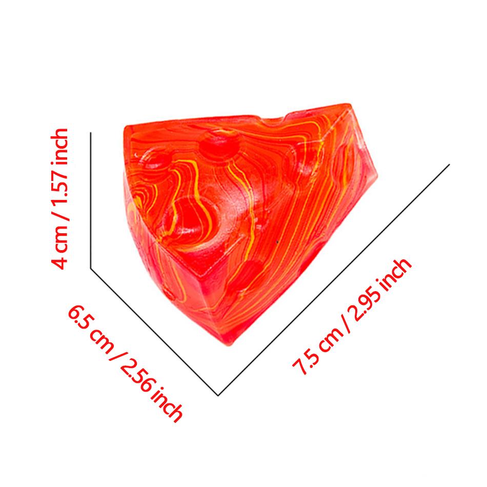 Flow Pattern Kaas Maltose Squishy Speelgoed Kneedblok Malt Suiker Fidget Speelgoed Angstverlichter Langzaam Zacht Knijpspeelgoed voor Vrienden