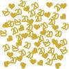 INNORU Number 20 Confetti Gold Glitter, Happy 20th Birthday Table Confetti, Twenty Years Paper Scatter, 20th Anniversary Cheers To 20 Years Party