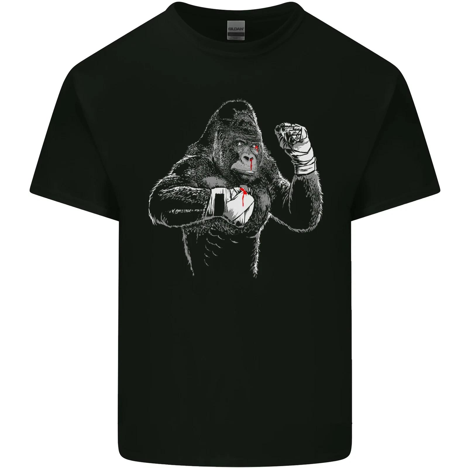 Boxing Gorilla MMA Mixed Martial Arts Boxer Kids T-Shirt Childrens 3XL