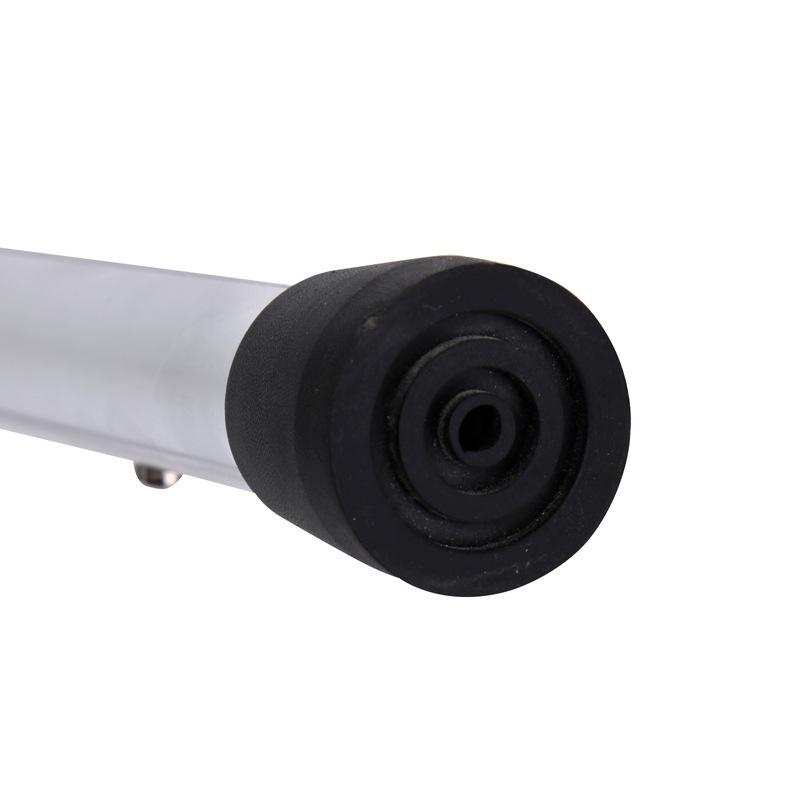 Lightweight Foldable Aluminum Walker with Wheels - Height Adjustable for Elderly