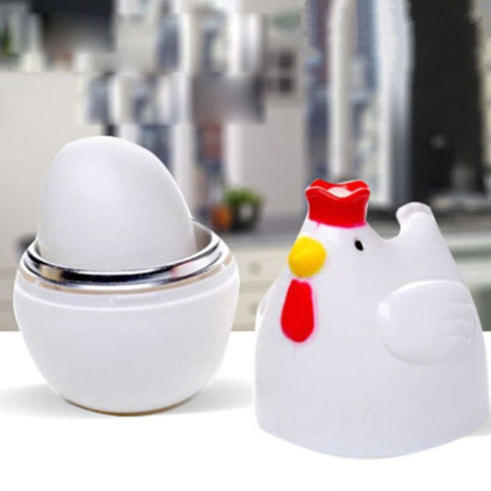 Accessories Tool Home Microwave Cooking Steamer Chicken Shaped Egg Boiler Kitchen Cooker