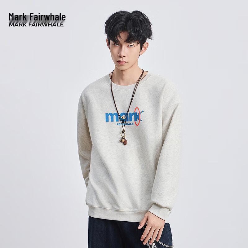 

Mark Fairwhale Men s Crew Neck Loose Sweatshirt L