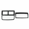 Rear Air Outlet Vent Cadillac XT5 Cover Trim Black Titanium 1pcs For 2016-2020