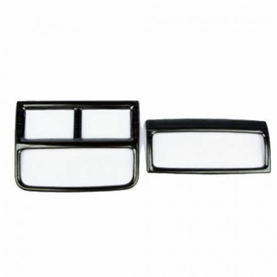 Rear Air Outlet Vent Cadillac XT5 Cover Trim Black Titanium 1pcs For 2016-2020