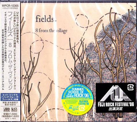 

CD FIELDS - 8 From The Village WPCR12365 Atlantic 2006 Japan Rock Used