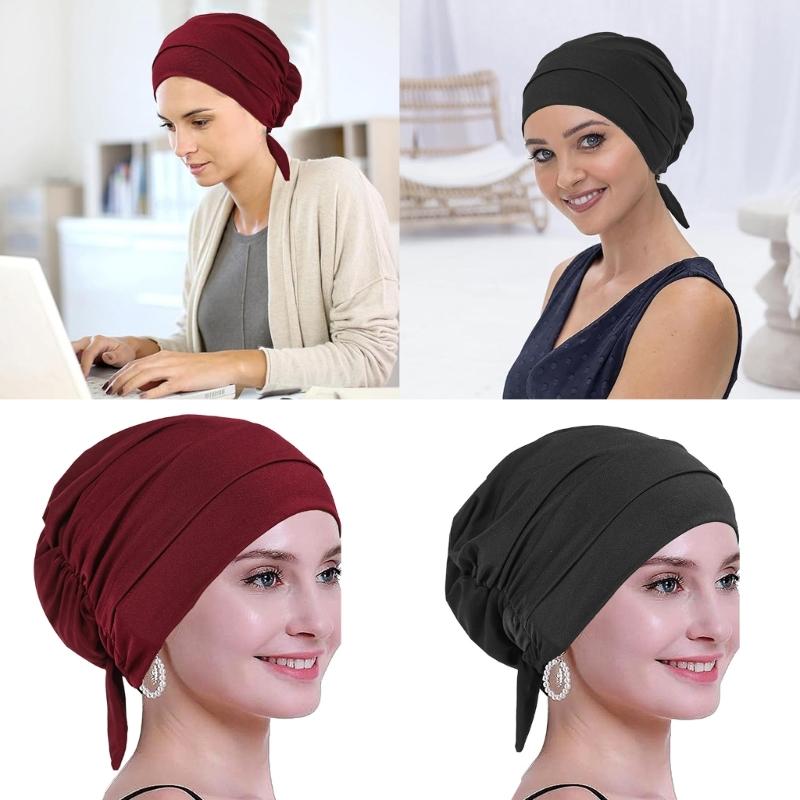 Women Headwrap Headwear Hat Hair Scarf Perfect for Festivals and Celebrations Breathable Head Cover Headscarf