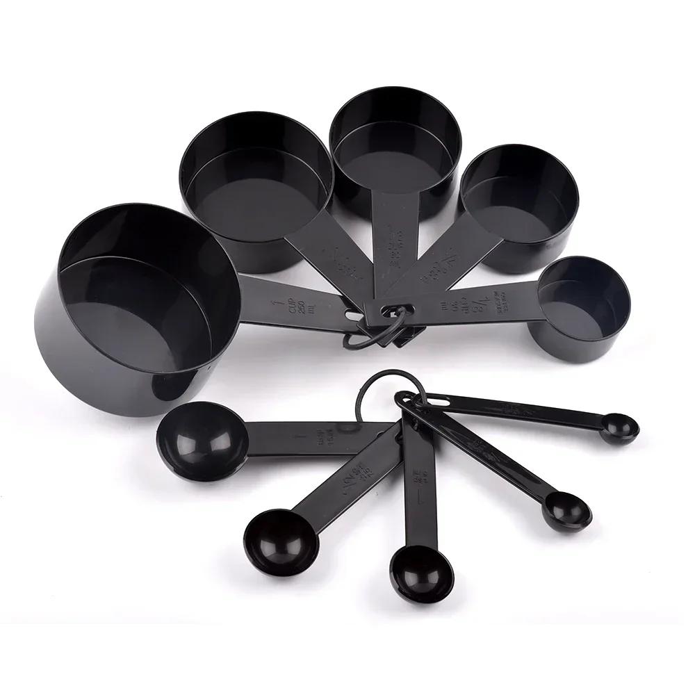Messbecher und Löffel 5/10 Stück Haushaltsküchenwerkzeug-Set, kann zum Aufbewahren von Kochen verwendet werden