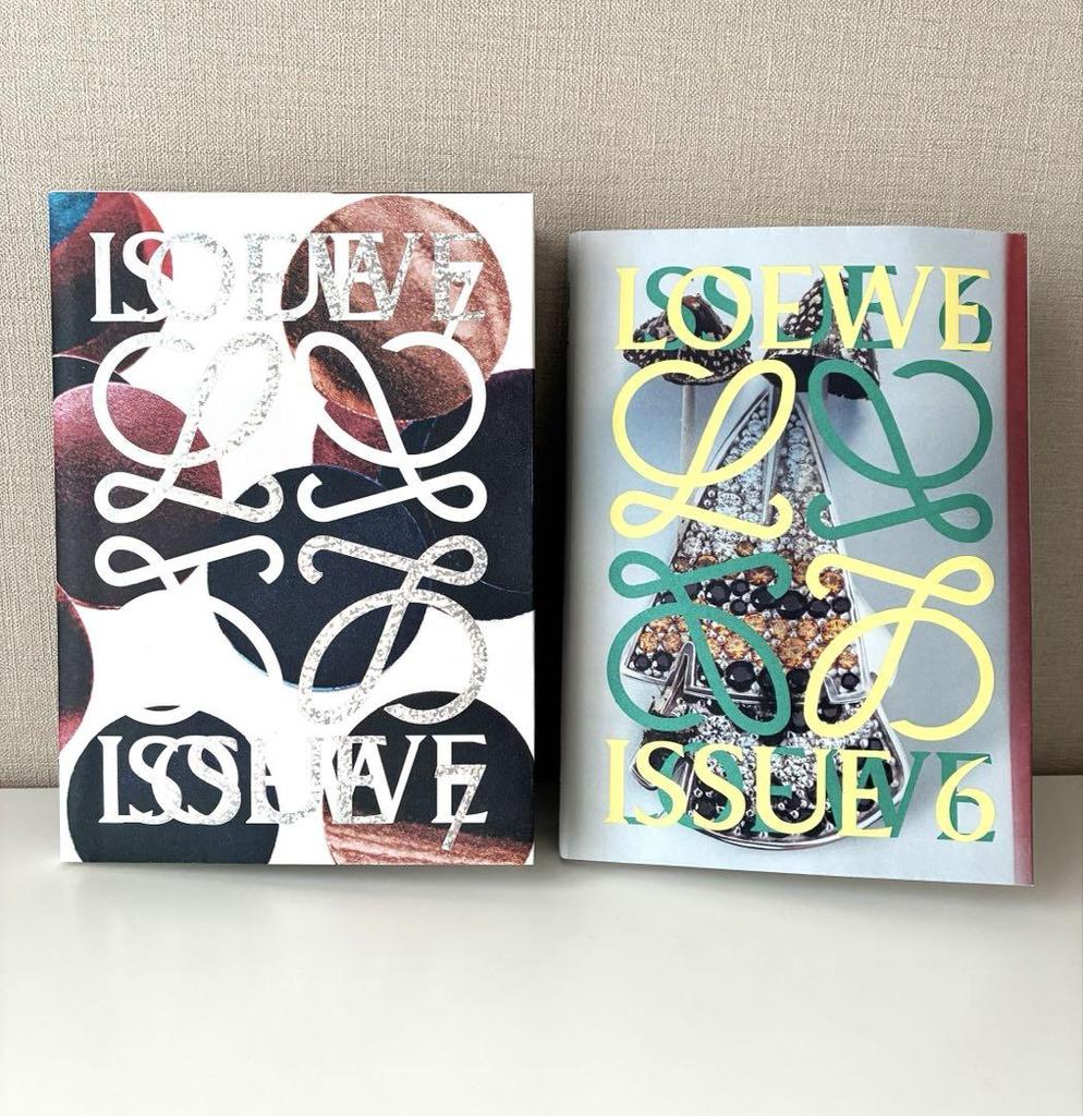 [USED] Reduced price! LOEWE ISSUE 6 7 set art book interior goods