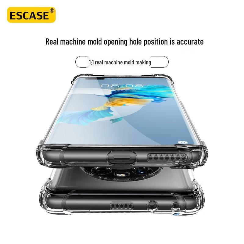 ESCASE Ultra-Thin Clear Phone Case for Huawei Mate40 Pro/Mate40E Pro