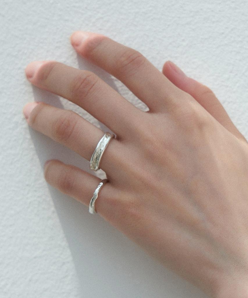 Flit Ocean Current Texture Ring 003