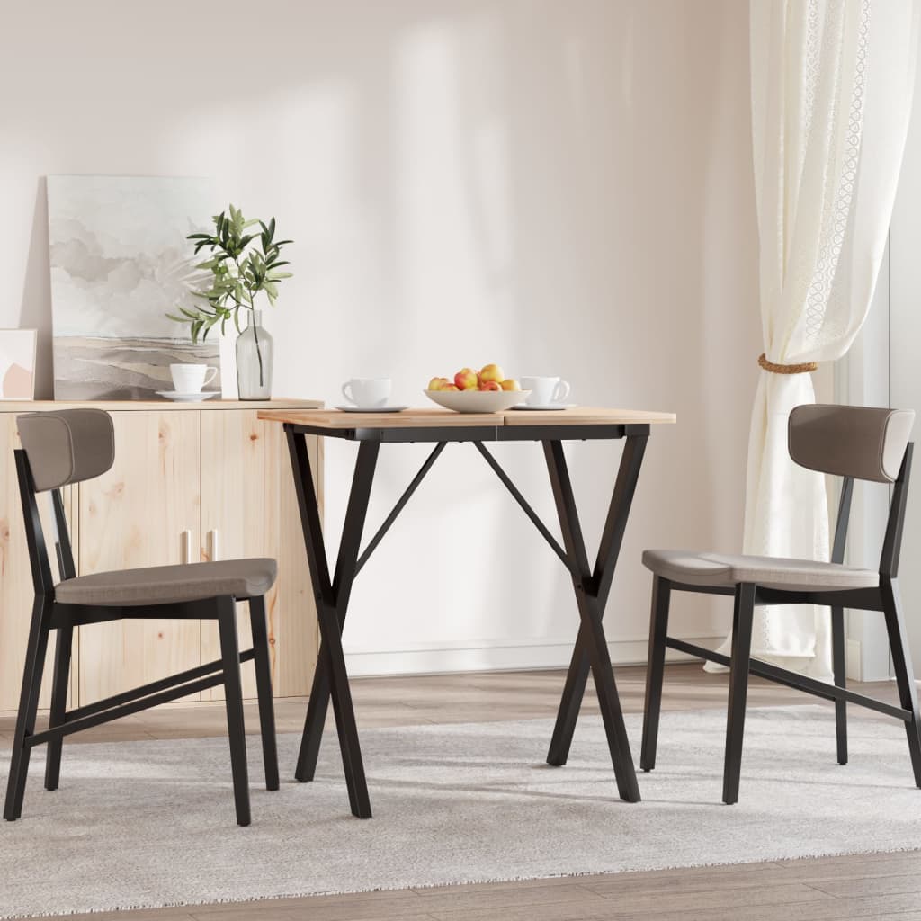 Vidaxl Nogi Do Stołu W Kształcie Litery X, 60X50X73 Cm, Żeliwo