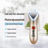 Ultrasonic Ion Face Massager with Hot/Cold Therapy & Light Rejuvenation