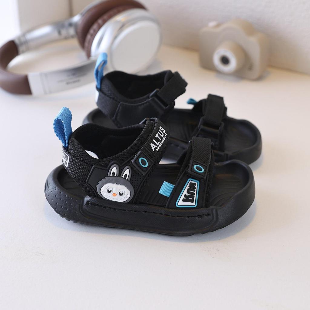 2026 Summer Korean-Style Non-Slip Soft Sole Sandals for Toddlers & Kids - Waterproof Beach Shoes