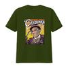 Vintage Retro Horror Movie CandyUnisex Print Casual T Shirt Vintage Washed Stylish Streetwear Versatile Stretched Breathable