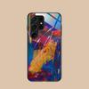 Abstract Oil Painting Phone Case for Samsung Galaxy S26 S25 S24 S23 S22 S21 S20 Note20 Plus FE Ultra Glass Protective Cover