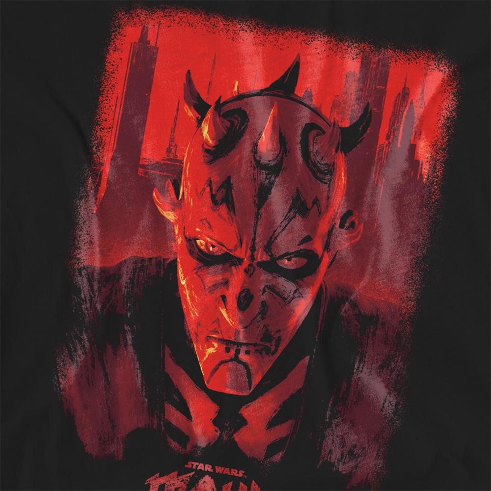 Star Wars: Maul-Shadow Lord Womens/Ladies Darth Maul Poster T-Shirt