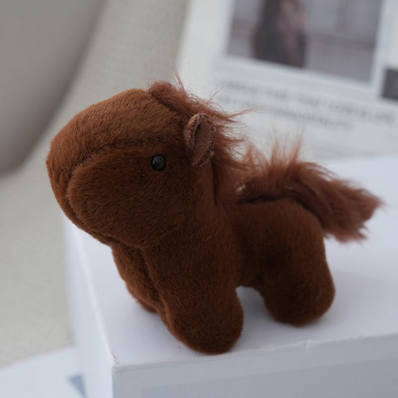 Adorable Plush Toy Keychain Cute Cartoon Backpack Accessory Soft Gift