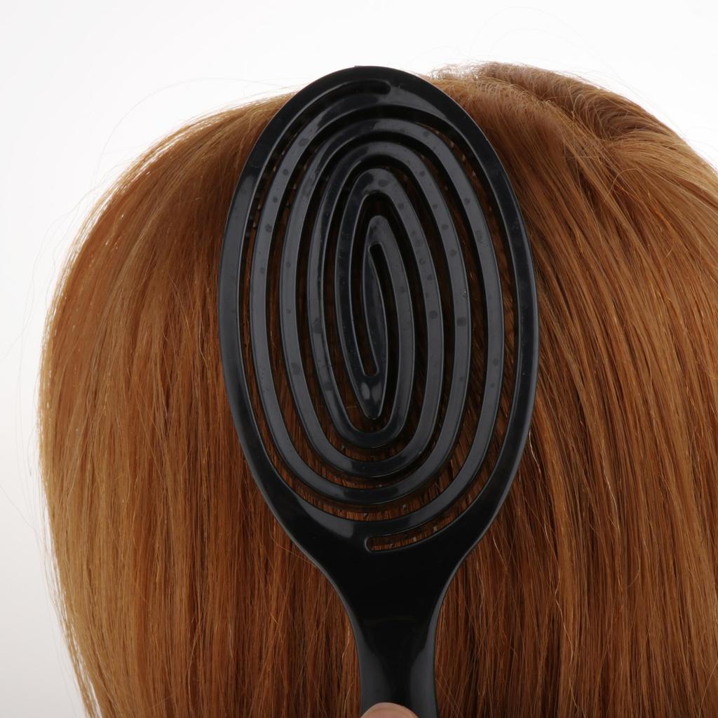 Hair Detangling Brush ABS Plastic Detangler with Round Pins Glide Through Tangles Ease for Curly, Stright, Women, Kids, Toddlers