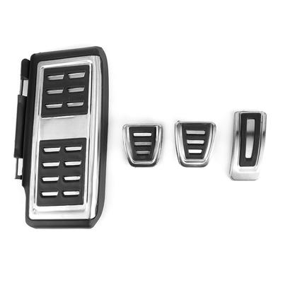 4 buc Pedală Accelerator Inox Anti-alunecare Accelerație Suport Picior pentru Mașină cu Transmisie Manuală