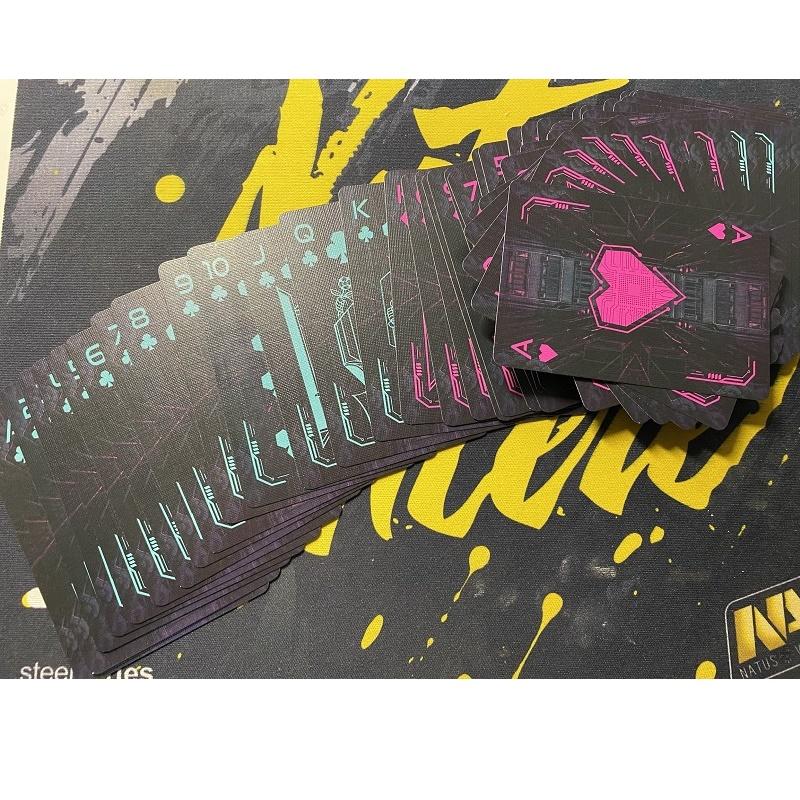 Bicycle Cybercity Spielkarten Cyberpunk Deck Kartenspiele Zaubertricks für Zauberer