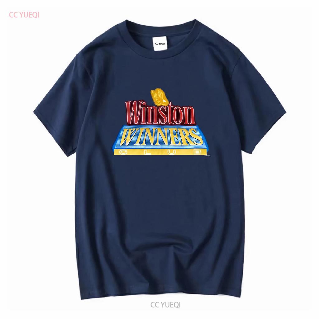 Vintage Winston Cigarettes Winners Club Pocket T Shirt Size L 1995 Vintage Washed Graphic Stretched Designer Clothes