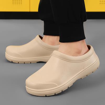 2025 Männer und Frauen EVA Kochschuhe rutschfeste wasserdichte ölbeständige Schuhe Bequeme Arbeiter Hausschuhe Outdoor Angelschuhe