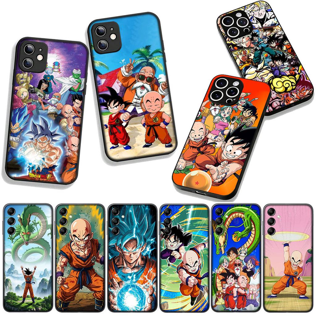 Cover DragonBalls Krillin Dragon Gokus Ball for Xiaomi Poco F7 F6 F8 Ultra F5 X7 X6 X5 X3 NFC M7 M6 Pro C85 C75 C65 C71 C61 Case