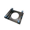 Metal &Rubber 3.5in Hard Drive Mounting Bracket for 3.5 Hard Disk To 5.25 Bay Installation Shockproof &Noise Reductions