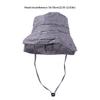 Korean Style Drawstring Bucket Hats Summer Fisherman Hat Fashion Plaid Sun Hats  Travel